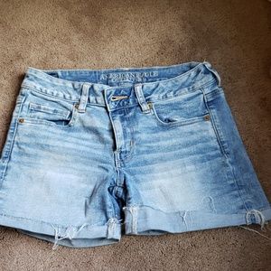 Blue shorts
